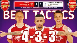 SM24 BEST TACTICS 433 FOR ARSENAL [upl. by Aserahs23]