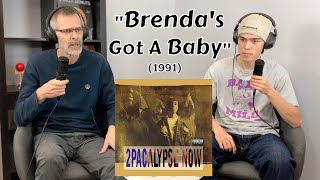 Dad amp Son React to Tupac  Brendas Got A Baby [upl. by Bunow]