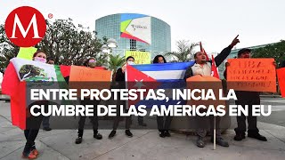 Los Ángeles blanquea su imagen y se blinda por la Cumbre de las Américas [upl. by Kcirtapnaes56]