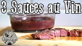 3 Incroyables Sauces au Vin pour vos grillades  🍷🍷 [upl. by Llennoj29]