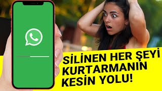 WHATSAPP SİLİNEN MESAJLARI GERİ GETİRME  Whatsapp Silinen Mesajları Görme [upl. by William176]