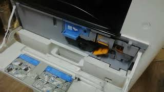 How to change toner cartridge Kyocera Ecosys M4125idn [upl. by Garrett]