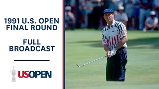 1991 US Open Final Round Payne Stewart Takes on a Crowded Field at Hazeltine  Full Broadcast [upl. by Holleran]