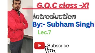 Nomenclature of alcohol and nitrile  class Xl and Xll Lec6  GOC IIT JEE and NEET By Subham sir [upl. by Hildie]