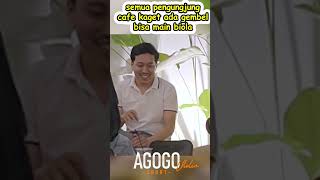 satu cafe dibuat kagum ama nih gembel agogoviolin prank gembel [upl. by Mady]