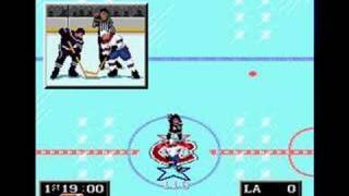 Flip passing in NHL 94 [upl. by Nylloc]