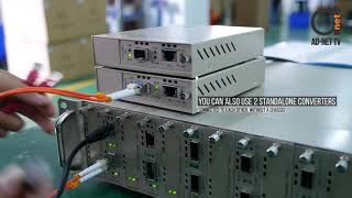 10G SFP Fiber to Copper 10GBaseT 3R converter  3R repeater [upl. by Eanaj554]