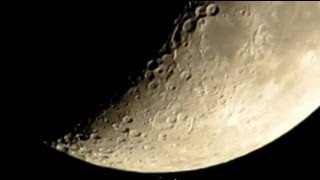 Canon PowerShot SX50 HS Zoom Test Moon HD [upl. by Greabe795]