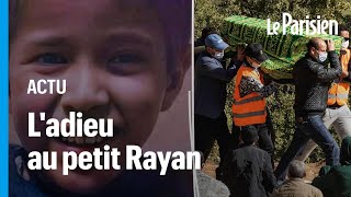 Les funérailles du petit Rayan inhumé dans son village ont rassemblé des milliers de personnes [upl. by Aynatahs]