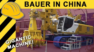 Bauer at bauma China  the new Bauer CSM 35 in Detail [upl. by Scevo349]