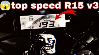 😲top speed R15 version 3 short videoWhatsApp status viral video YouTube [upl. by Eisned945]