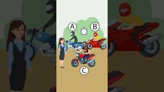 Which biker is good for lift  IQ Test in Tamil  Riddles in Tamil  தமிழில் புதிர்கள்shorts [upl. by Herries160]