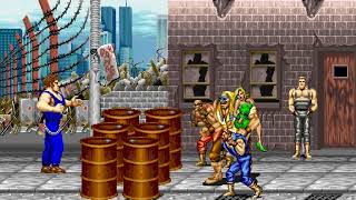 FINAL FIGHT ALL BOSS HACK EDITION SNES SOUND ANDORE Full Playthrough [upl. by Caiaphas]