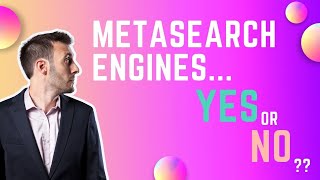 Meta Search Engines Why You Should Not Invest in Them Except Google Hotel Ads [upl. by Ayidan353]