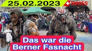 Das war die Berner Fasnacht 25022023fasnacht [upl. by Dennie]