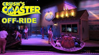 Crushs Coaster OffRide Footage Walt Disney Studios Maurer Spinning Coaster  NonCopyright [upl. by Lasko695]