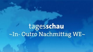 ARD tagesschau In und Outro Nachmittag WE 2014 [upl. by Volney295]