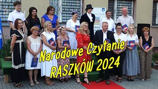 Narodowe Czytanie 2024 w Raszkowie [upl. by Yklam]