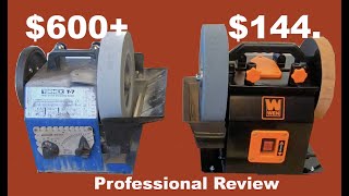 TORMEK vs WEN  12 YEARS as a pro 53000 Knives Sharpened [upl. by Naoh284]