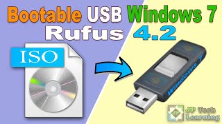 windows 7 iso file download and create bootable flash drive with rufus 42 hindi [upl. by Roots]