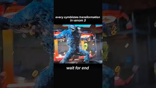 All symbiotes transformation in venom 3 🥶 transformation symbiote venom3 trending [upl. by Nilya]