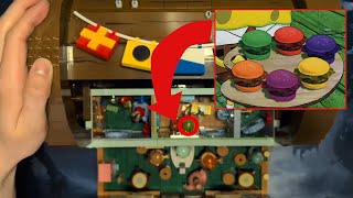 Spongebob Krusty Krab All References  Area X Krusty Krab Overview [upl. by Alled643]