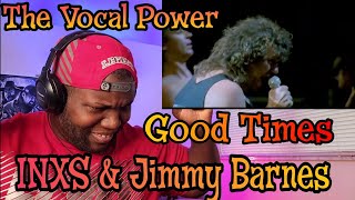 INSX amp Jimmy Barnes  And Friends   Good Times  Reactions [upl. by Ayrolg]