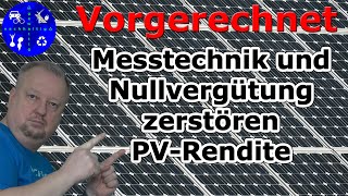 Vergütungssperre und Messstellenkosten machen Photovoltaik unwirtschaftlich [upl. by Faletti]