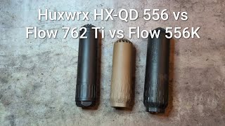 Huxwrx HXQD 556 vs Flow 762 Ti vs Flow 556K [upl. by Alyahsal]