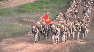 Marines Build Strength Through Endurance Hike [upl. by Idissak]