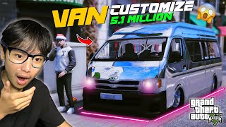 GTA 5  Customize my Van Worth  51 MILLION  Grabe napaka angas😱 [upl. by Eetnwahs77]