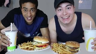 EXTREME MCDONALDS BIG MAC CHALLENGE [upl. by Cattan982]