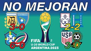 HONDURAS IGUALA Y GOLEAN A GUATEMALA Y R DOMINICANA EN EL MUNDIAL SUB20 [upl. by Gray]