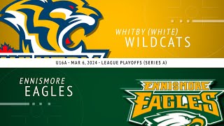 U16A  Whitby Wildcats White vs Ennismore Eagles [upl. by Ddahc525]