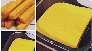 COMO FAZER POLENTA FRITA CROCANTE SIMPLES E SABOROSA culinariacomigo [upl. by Rother101]