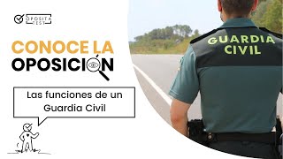 🚨 Las funciones de un Guardia Civil [upl. by Marcile706]