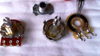 Potentiometers  How They Work Disassembly and Exploration [upl. by Aksehcnarf]