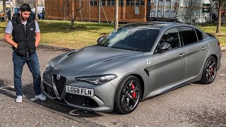 Here Is The Alfa Romeo Giulia Quadrifoglio N Ring Limited Edition [upl. by Champaigne24]