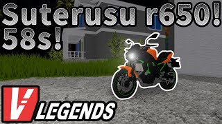 Suterusu r650 na Around The Map  Vehicle Legends Leiam a descrição [upl. by Nosnej]