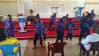 nakupa moyo wangu by guardian angel  Glory to God voi Sunday school dance [upl. by Eniagrom]