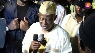 Lawyer Ousainu Darboe addressing supporters at his residence after returning from his US Tour [upl. by Saunderson250]