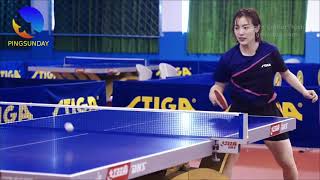 How to return a short table tennis serve [upl. by Elianora930]