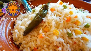 Arroz Blanco Mexicano [upl. by Loyce154]