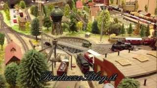 Modellismo Ferroviario in mostra a Predazzo  PredazzoBlogit [upl. by Ahseined]