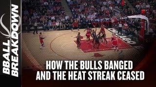 How The Bulls Banged And The Heat Streak Ceased [upl. by Yromem]