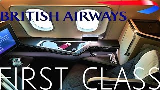 BRITISH AIRWAYS FIRST CLASS REVIEW 7879 DREAMLINER [upl. by Lunette]