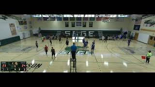 Mens Volleyball at Russell Sage College Wells vs Hilbert  Jan 20 2024 [upl. by Harms]