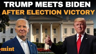 US News Live Donald Trump Meets Joe Biden At White House First Meeting After Trumps Big Victory [upl. by Anih]