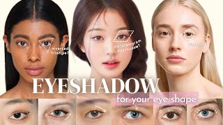 Beginners to Pro  EYESHADOW for Every EYE SHAPE  Best eye makeup for your eyes [upl. by Esnofla]