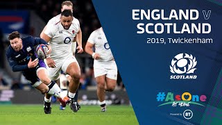 FULL MATCH REPLAY  England v Scotland  2019 [upl. by Popele901]